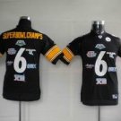 Pittsburgh Steelers 6 Time Super Bowl Champs Black S-XL 5284