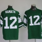 Joe Namath Green Throwback M-XXL (48-54) 5643