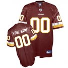 Washington Redskins Customized Team Color Jersey