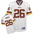 Washington Redskins Clinton Portis 26 White Jersey