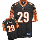 Cincinnati Bengals Leon Hall 29 Black Jersey