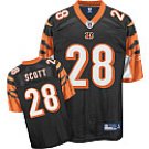 Cincinnati Bengals Bernard Scott 28 Black Jersey