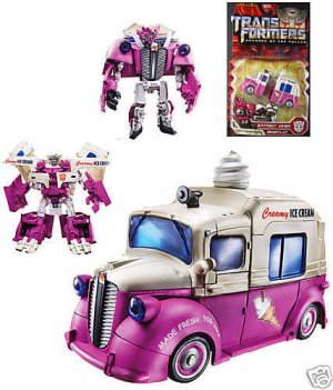 transformers ice cream truck toy