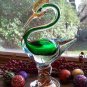 Gorgeous Regal MURANO Blown Art Glass Bird Figure