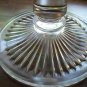 Riverside Glass Works Marsh Fern Engraved Open Compote