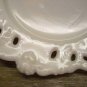 EAPG Dithridge Angel Head Border Opaque White Plate