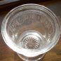 Burlington Glass~BEADED BAND~Clear Spoon Holder c.1884