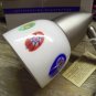 Hampton Bay Halogen Cable Track Light Fixture~White Murano Art Glass Shade