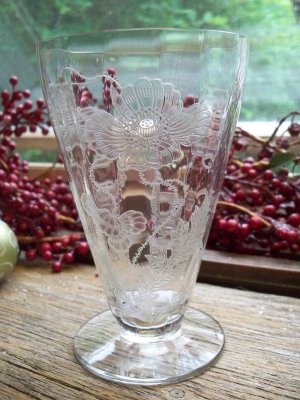 Fostoria   ROGENE #5082 Etch #269   Iced Tea Glass~Goblet