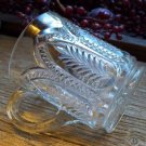 US Glass EAPG No 15095 Panelled Palm Handled Mug c.1906