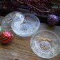 Set of 4 EAPG Bryce Higbee SHEAF and DIAMOND Sauce Bowls c. 1905