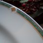 Set of 2 Noritake ONEIDA Restaurantware Green Marble 9" Luncheon Plates
