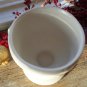 Hull Pottery F34 Cream~Ivory Matte Pedestal Planter