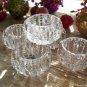 Set of 5 Pitkins & Brooks ABP American Brilliant PRISM Zipper Cut Glass Celery~Salt Dip/Dips
