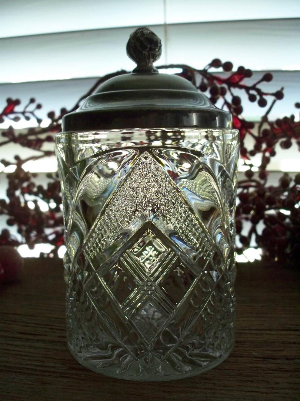 Tarentum Glass Co. CORNELL Flint Pickle/Marmalade/Jelly Jar EAPG