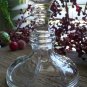 Antique Victorian Hand Painted Iridescent Open Compote