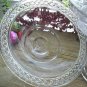 Antique Victorian Bryce Higbee SPIREA BAND Crystal Covered Compote