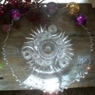 Riverside Glass Works ESTER Clear 10-1/4" Footed Fruit Bowl