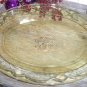 Federal Depression Glass Amber ROSEMARY~MAYFAIR Oval Serving Platter c.1935-1937