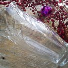 Signed Crystal Flower Vase~BJ Maker Mark