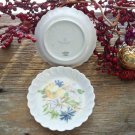 Set of 2 White & Yellow Daisy Haviland Limoges Butter Pats