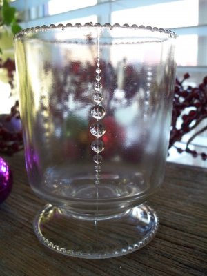 Kokomo Glass BEAD COLUMN Spooner c.1905