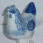 blue chicken figurine hen  No. 111