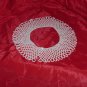White collar necklace micro glass seed bead necklace  No. 122