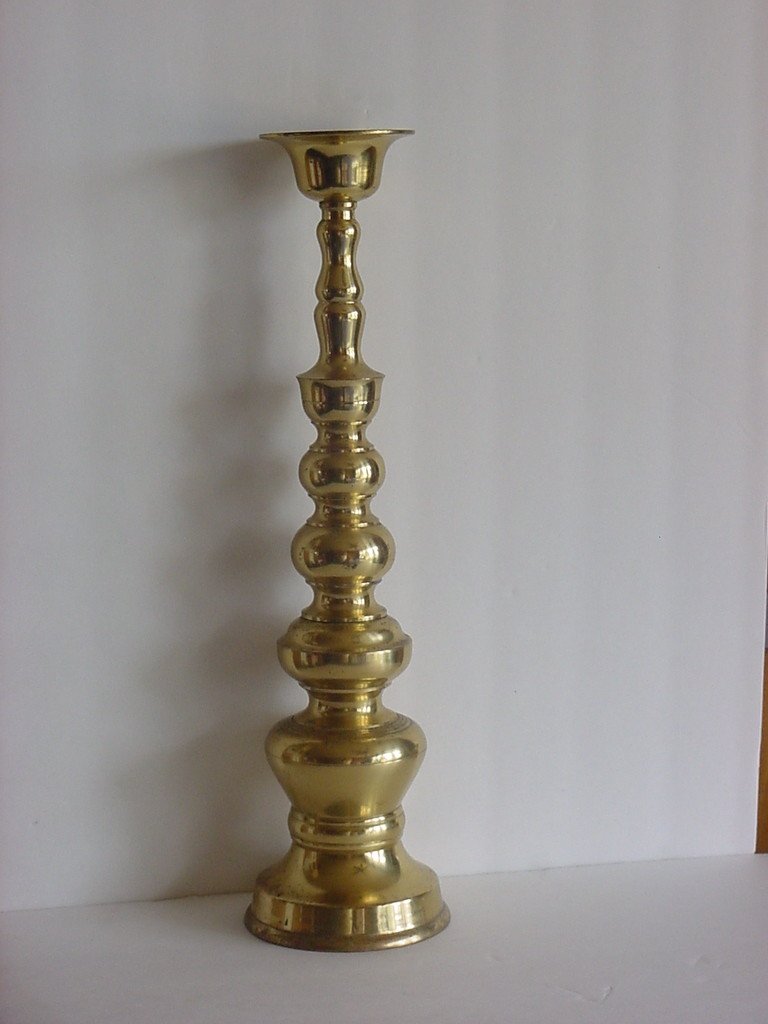 Brass Candle holder Large 18