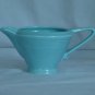 Turquoise Cup 60s look angular handle rings   141