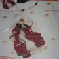 Glorious Christmas Angel Fashion Art Full Color Iron-on Design Dimensions  No. 177