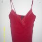 Sexy Cleavage Lip Stick Red Polka Dot Cami Tank SM F7-8