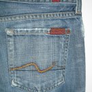 7 For All Mankind Signature Bootcut Jeans Sz 25 W2-208