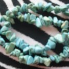 2 Turquoise In  Color Rock Chip Braclets!!!!! Z2-36