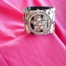 Hair on Black/White Zebra Cuff w/ Star!!!!! Z2-74