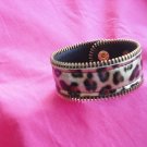 Leopard Zipper Cuff!!!!!!!  Z2-81