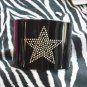 Wide Black Cuff w/ Bling Star!!!!!!!  Z2-83