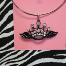 Black Crown & Wings w/ Bling!!!!!!!!Z2-92