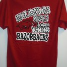 GIRLY Arkansas Girl Red Tee
