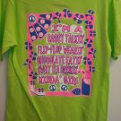 Lime Green Girly Girl Tee Sassy Tee