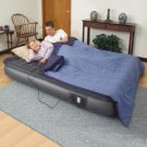 Easy Riser Twin Size 11" Tall Grey Pillowtop Air Bed With Remote Control