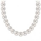 Akoya Cultured Pearl Necklace 14K White Gold 4 MM