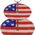 Premium Patriotic 2-Tier Plate