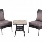 Havasu All Weather Wicker 3pc. Bistro Set