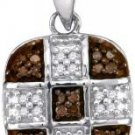 0.20 CTW-DIA MICRO-PAVE PENDANT