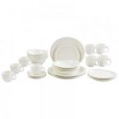 Nikita™ 28pc White Porcelain Dinnerware Set