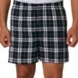 Boxercraft Adult Classic Flannel Boxers - Black/White (XL)