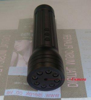 MDH-211 Spy Torch Camera