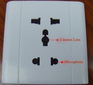 MDH-102 SPY Wall Socket DVR