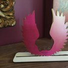 5”  sublimation blank (3) Angel wings
